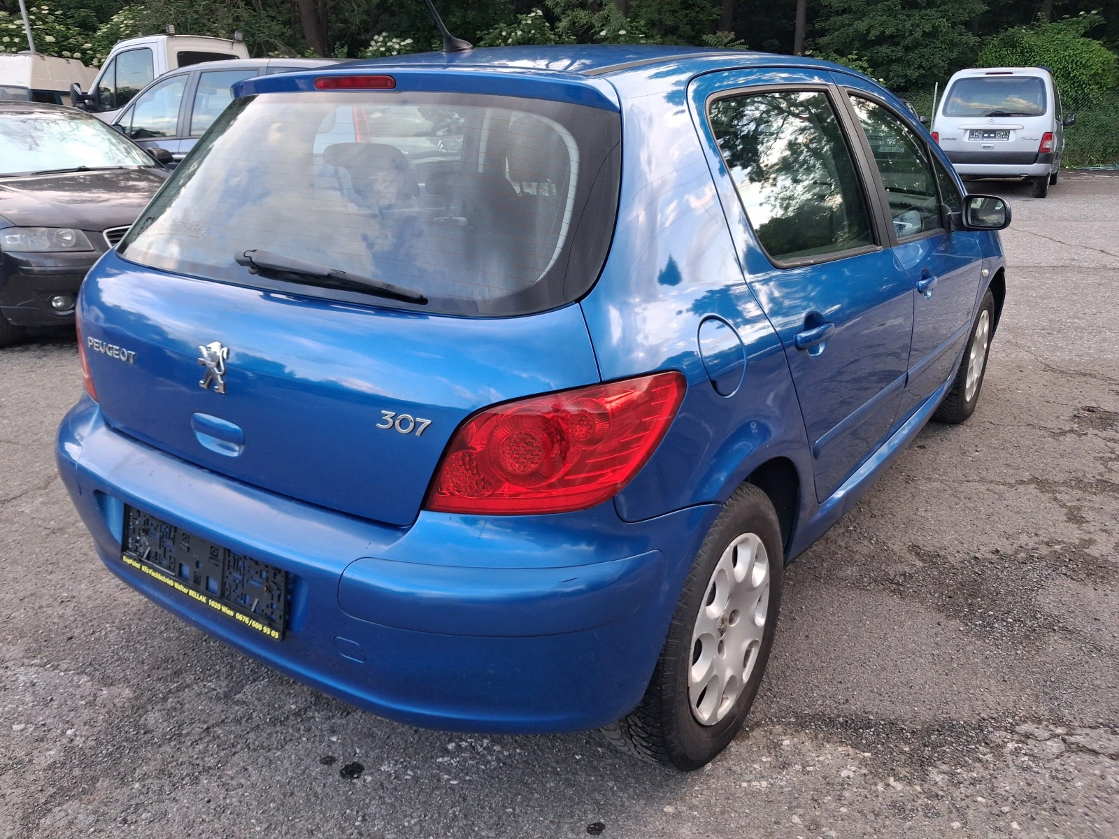 Peugeot 307 1.4i/88 ks/климатроник, снимка 2 - Автомобили и джипове - 54775046