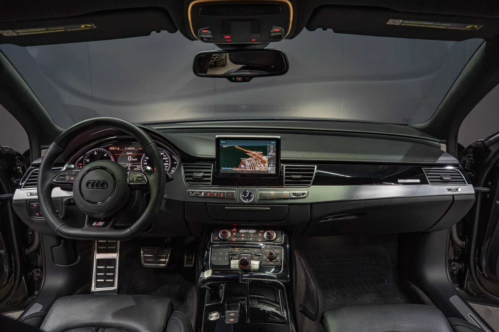 Audi A8 4.2TDI /S8 OPTIK/ MATRIX/ 3xTV/ BOSE/MEMORY/F1/, снимка 7 - Автомобили и джипове - 55425429