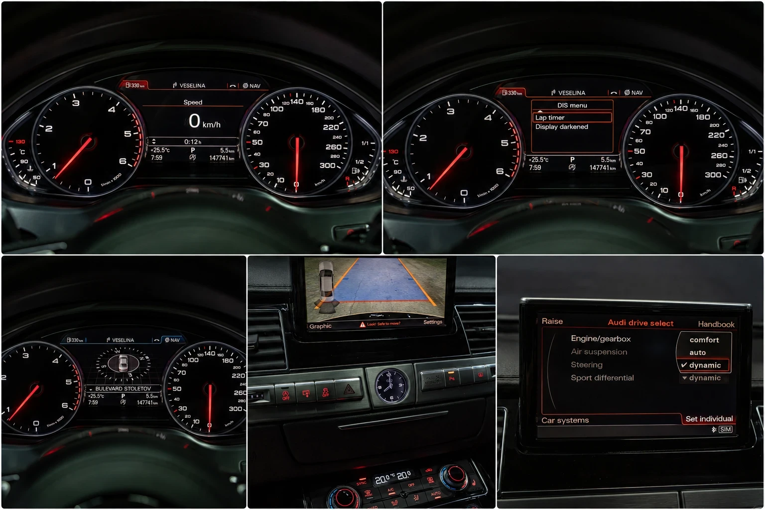 Audi A8 4.2TDI /S8 OPTIK/ MATRIX/ 3xTV/ BOSE/MEMORY/F1/, снимка 15 - Автомобили и джипове - 55425429