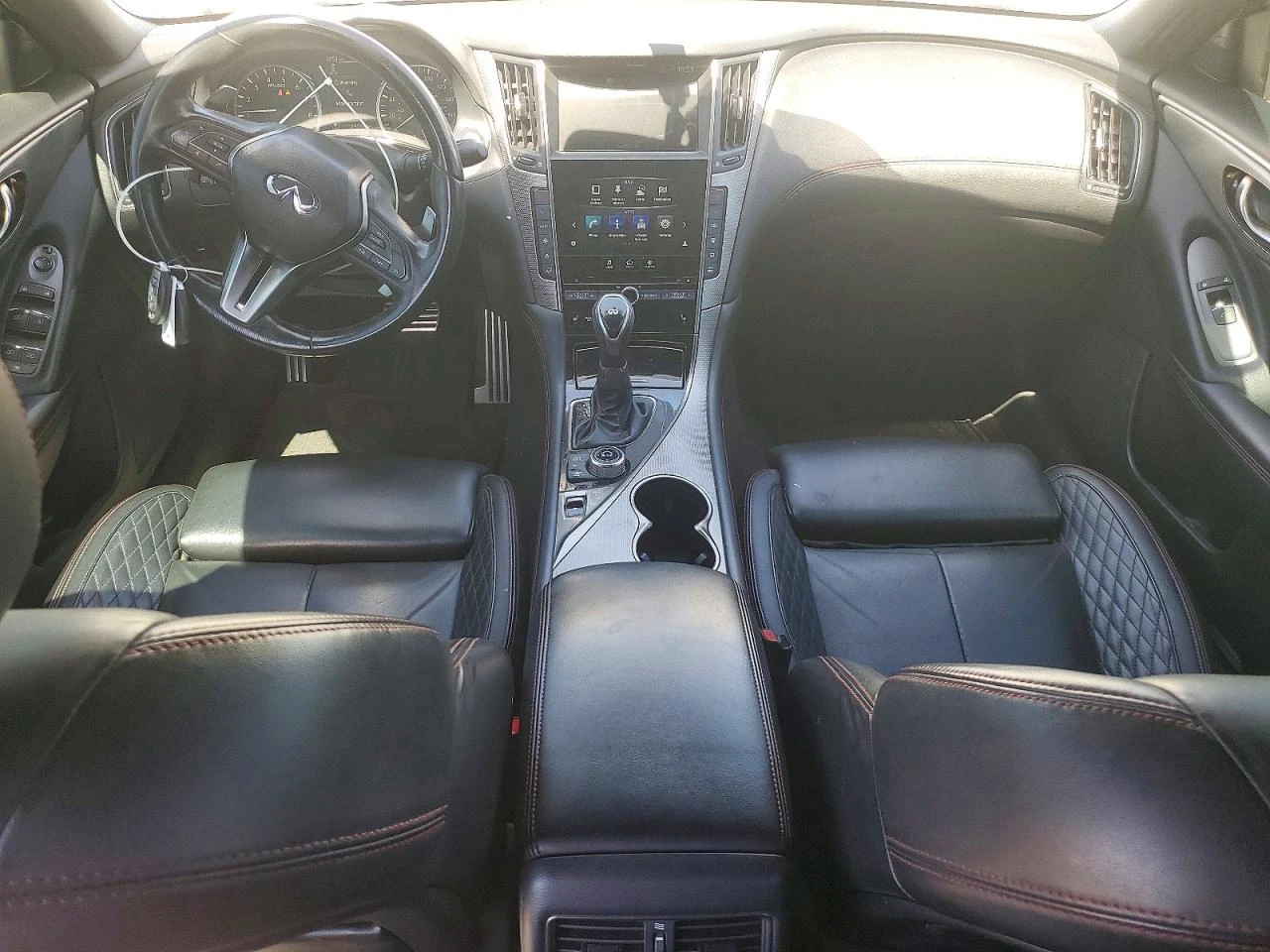 Infiniti Q50 RED SPORT 400* КОЖА* ПОДГРЕВ* ШИБИДАХ* , снимка 8 - Автомобили и джипове - 55435367