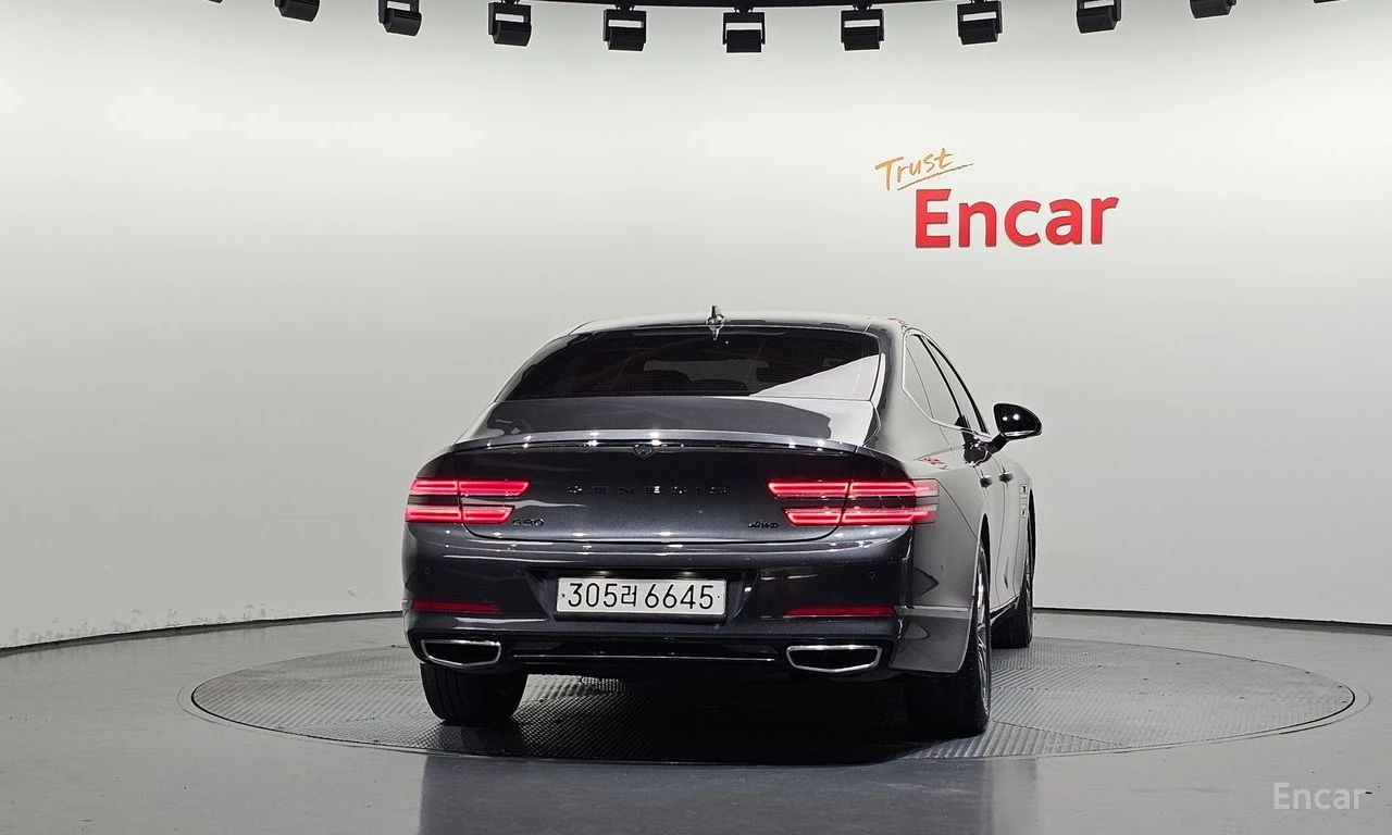 Genesis G80 2.5T AWD* DISTRONIC* 360* ХЕДЪП* ОБДУХВАНЕ* , снимка 4 - Автомобили и джипове - 55691232