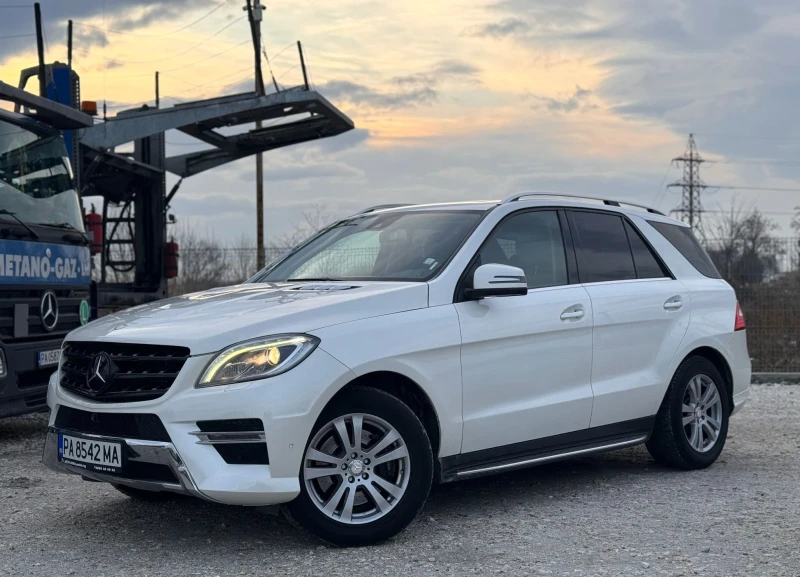 Mercedes-Benz ML 350 AMG-PACK МАСАЖ ОБДУХВАНЕ, снимка 3 - Автомобили и джипове - 48448330