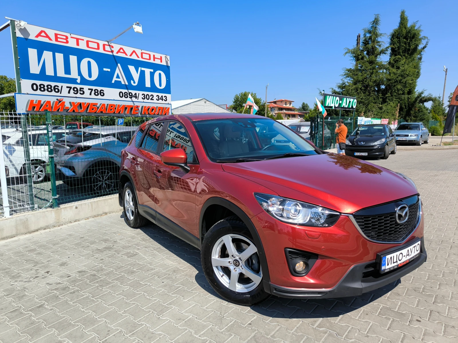 Mazda CX-5 2, 2-175k.c.ABTOMAT, КОЖА, ЛЮК, НАВИ, КАМЕРА, ДИСТ - изображение 8