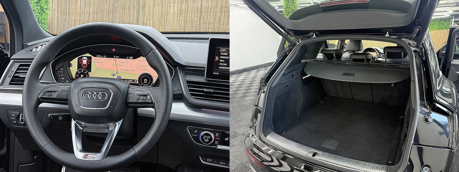 Audi Q5 KeylessGo/S-line/KAMERA/СОБСТВЕН ЛИЗИНГ, снимка 12 - Автомобили и джипове - 54113826