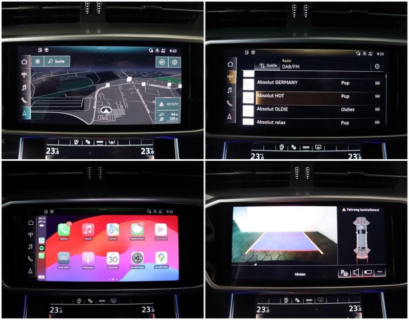 Audi S6 3.0TDI/HP/QUATTRO/MATRIX/ACC/B+ O/NAVI/AMBI/239v, снимка 15 - Автомобили и джипове - 49893105