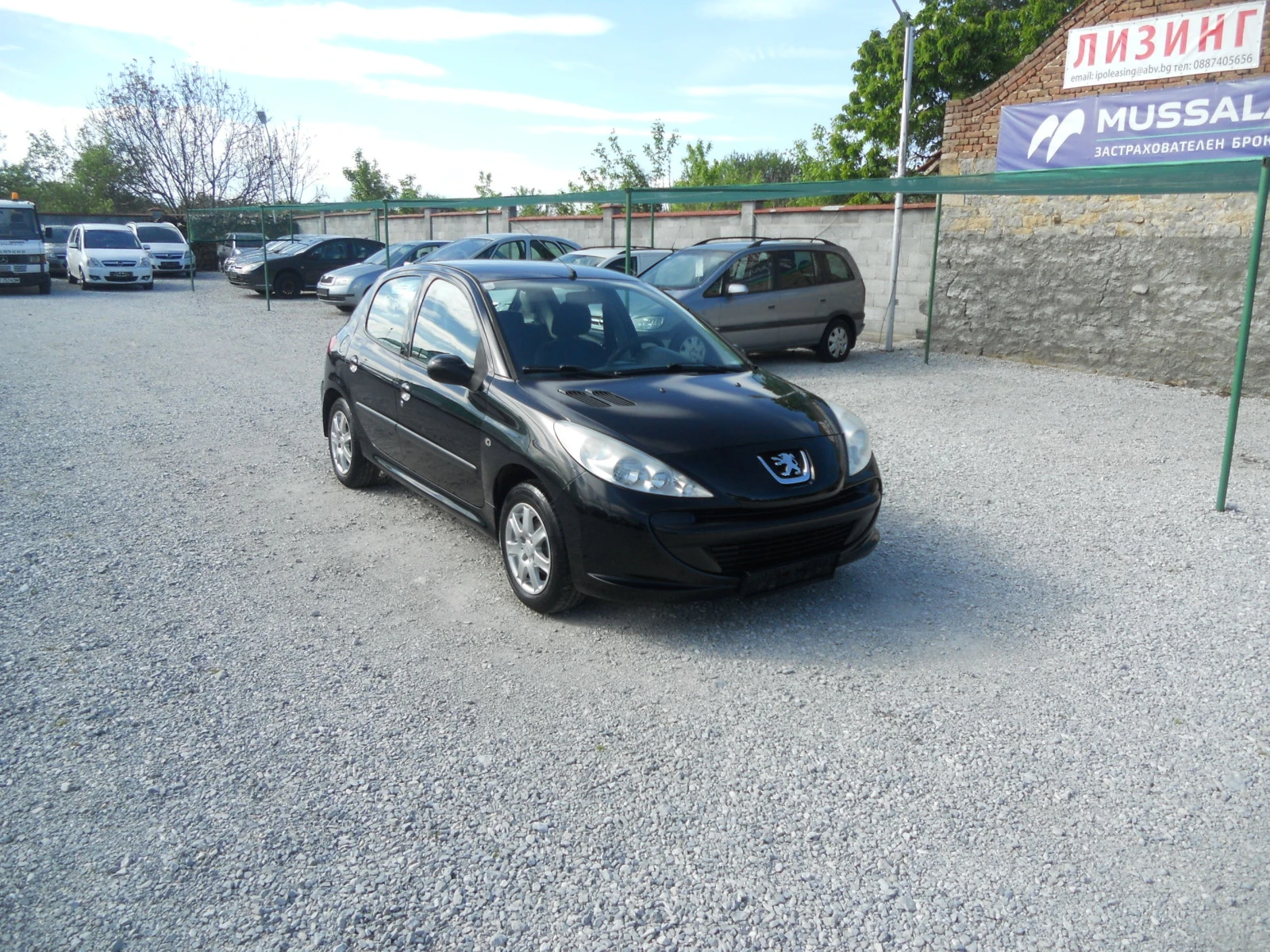 Peugeot 206 1, 1 iЛизинг!!! Сервизна история+ сервизни докумен, снимка 1