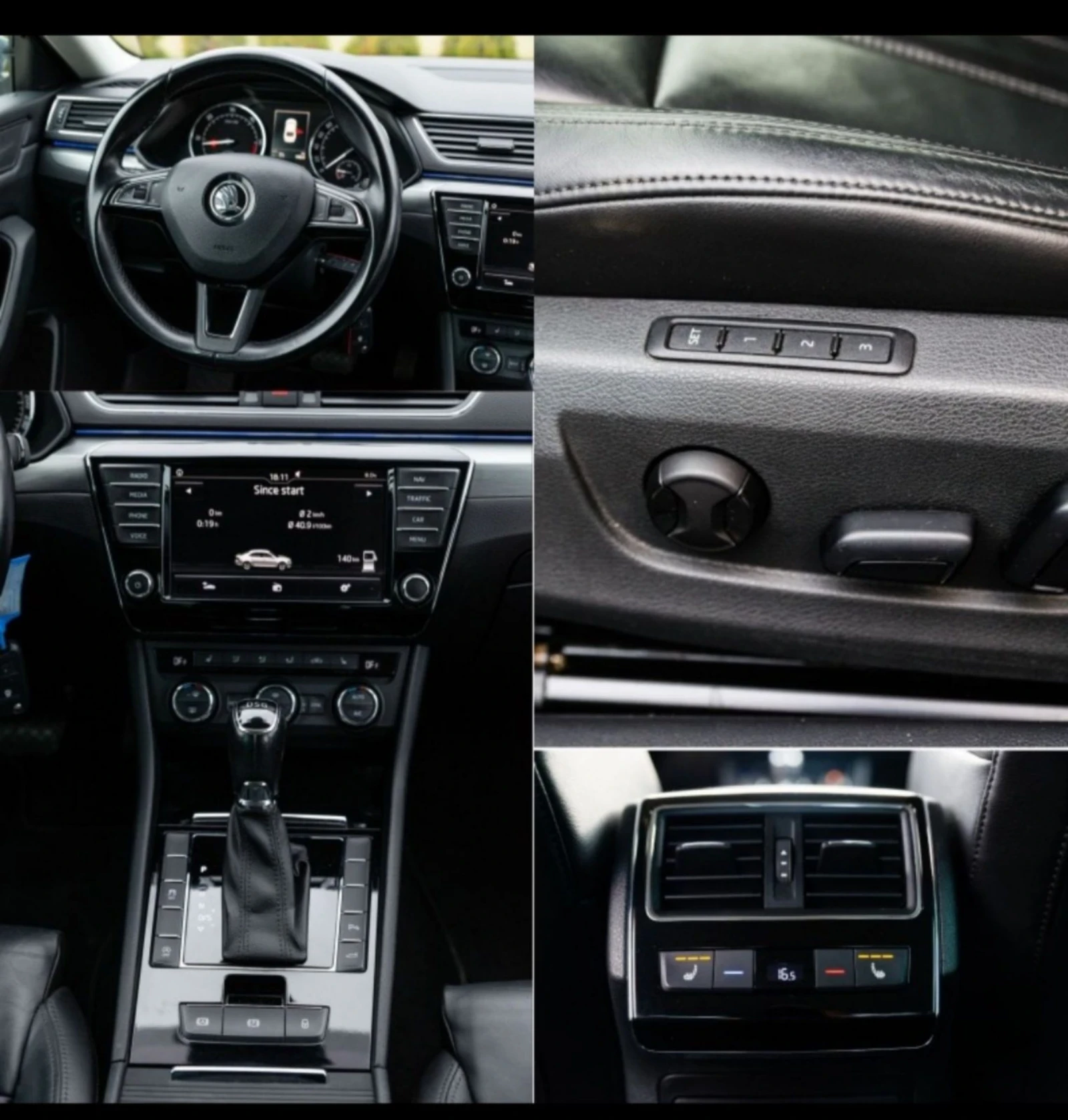 Skoda Superb 2.0TDI* 190hp* DSG*  | Mobile.bg — изображение 12