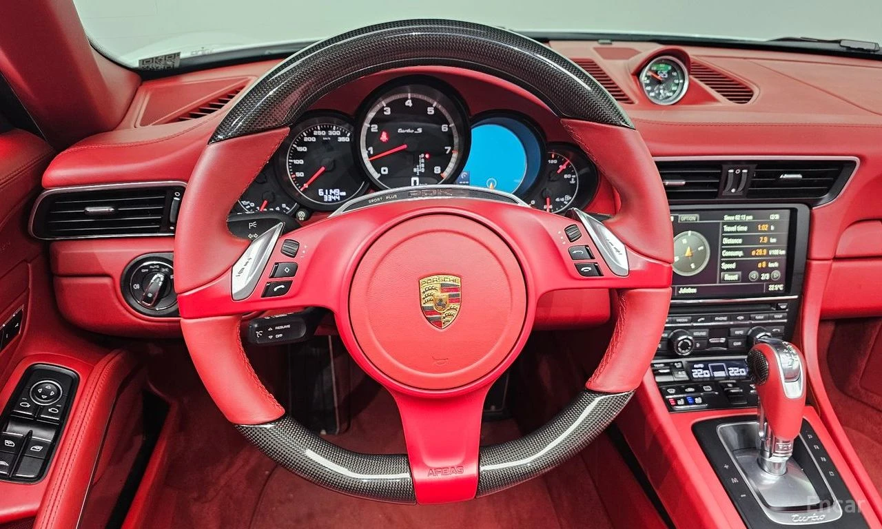Porsche 911 TURBO S* CABRIO* PDK* LIFT* BOSE* ОБДУХВАНЕ* КАМЕР, снимка 10 - Автомобили и джипове - 54941392