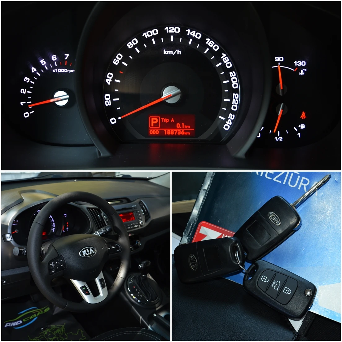 Kia Sportage 2.0i AWD AUTOMAT - ШВЕЙЦАРИЯ, снимка 8 - Автомобили и джипове - 55099287