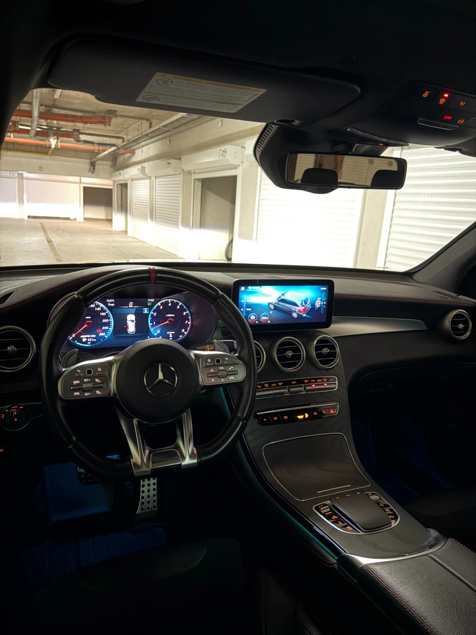 Mercedes-Benz GLC 43 AMG 4MATIC 3.0 V6 Biturbo, снимка 13 - Автомобили и джипове - 56330275