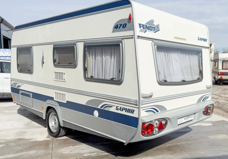 Каравана Fendt 470, снимка 2 - Каравани и кемпери - 53556347