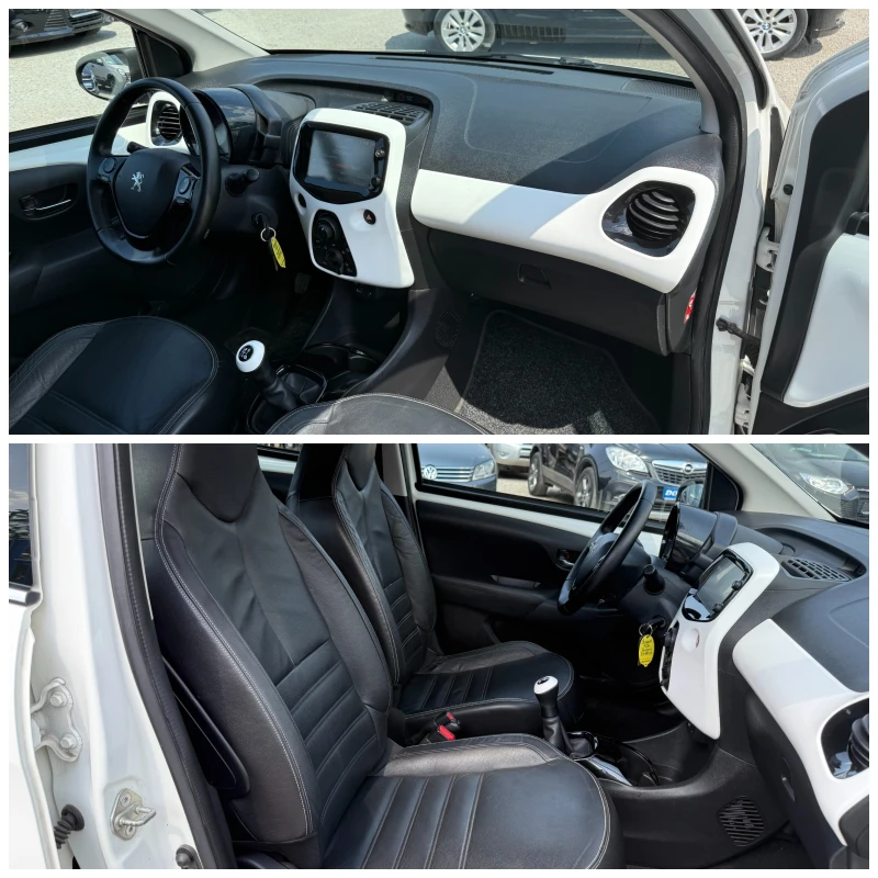 Peugeot 108 ROLAND GARROS-КОЖА-ПОДГРЕВ-КАМЕРА, снимка 13 - Автомобили и джипове - 49489157