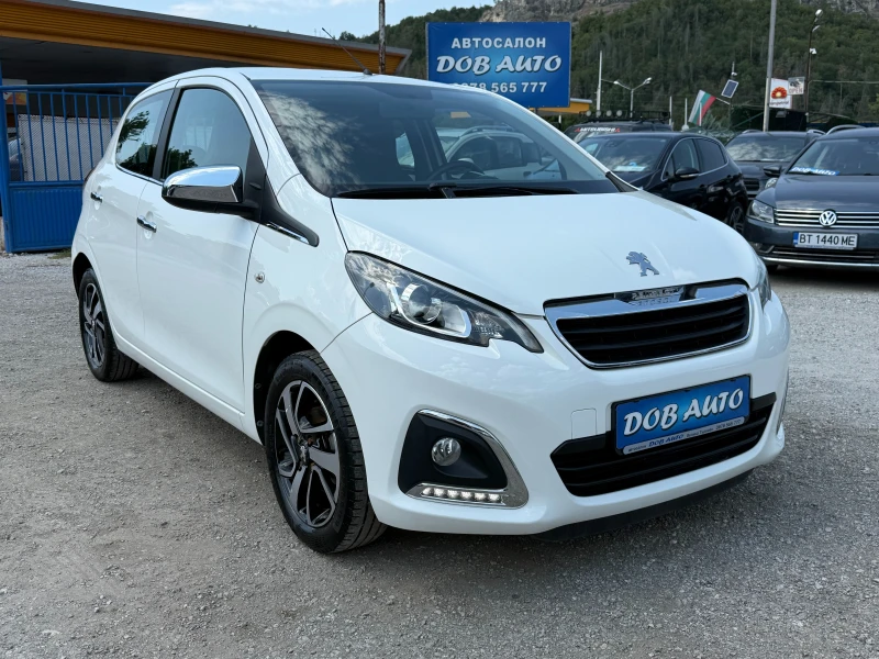 Peugeot 108 ROLAND GARROS-КОЖА-ПОДГРЕВ-КАМЕРА, снимка 8 - Автомобили и джипове - 49489157