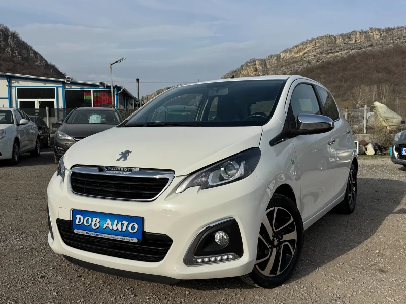 Peugeot 108 ALLURE-КОЖА-ПОДГРЕВ-КАМЕРА, снимка 1 - Автомобили и джипове - 49489157