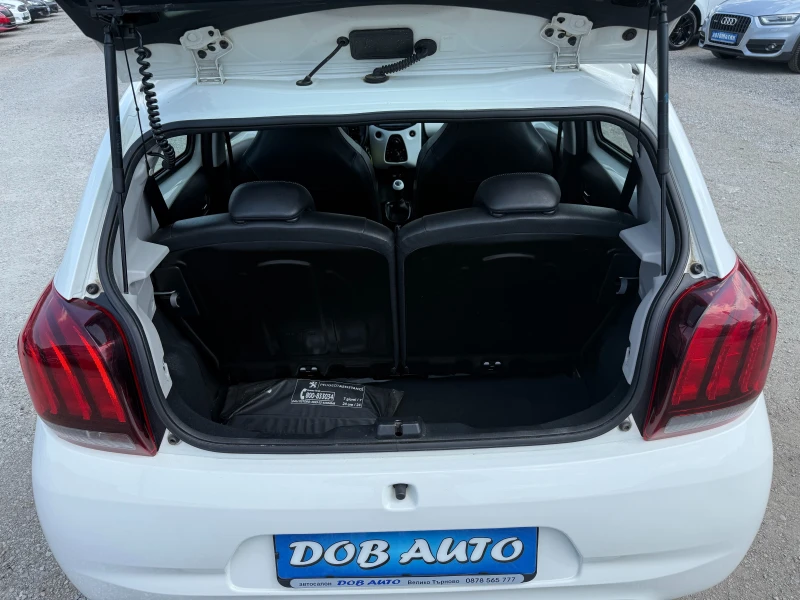 Peugeot 108 ROLAND GARROS-КОЖА-ПОДГРЕВ-КАМЕРА, снимка 14 - Автомобили и джипове - 49489157