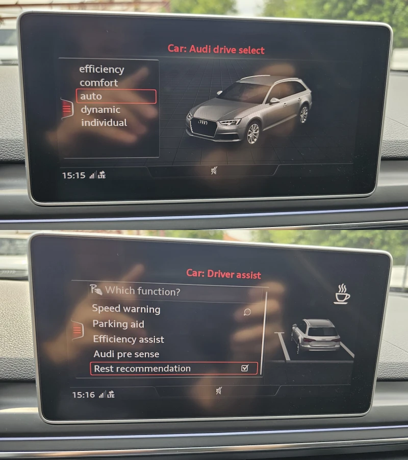 Audi A4 S-Line 3.0TDi V6 7S-Tronic-ТОП СЪСТ.-ЛИЗИНГ, снимка 12 - Автомобили и джипове - 51065752