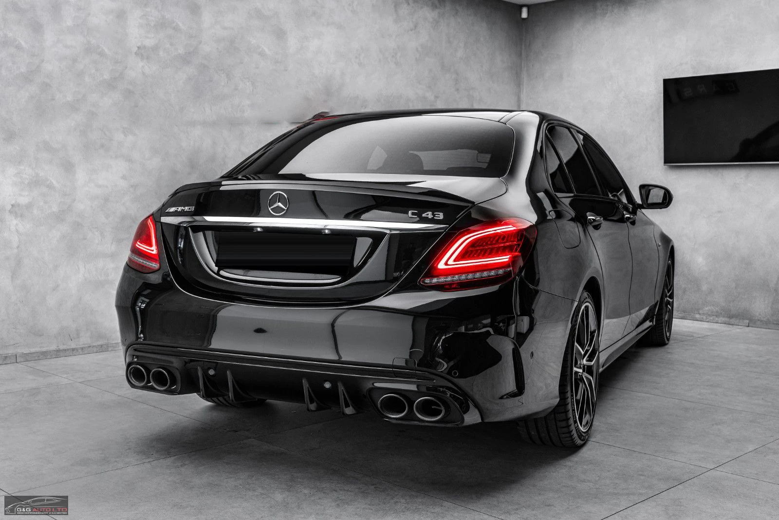 Mercedes-Benz C 43 AMG 4MATIC/390HP/PANO/BURMASTER/360 /AMBI/HUD/TSR/657b - изображение 8