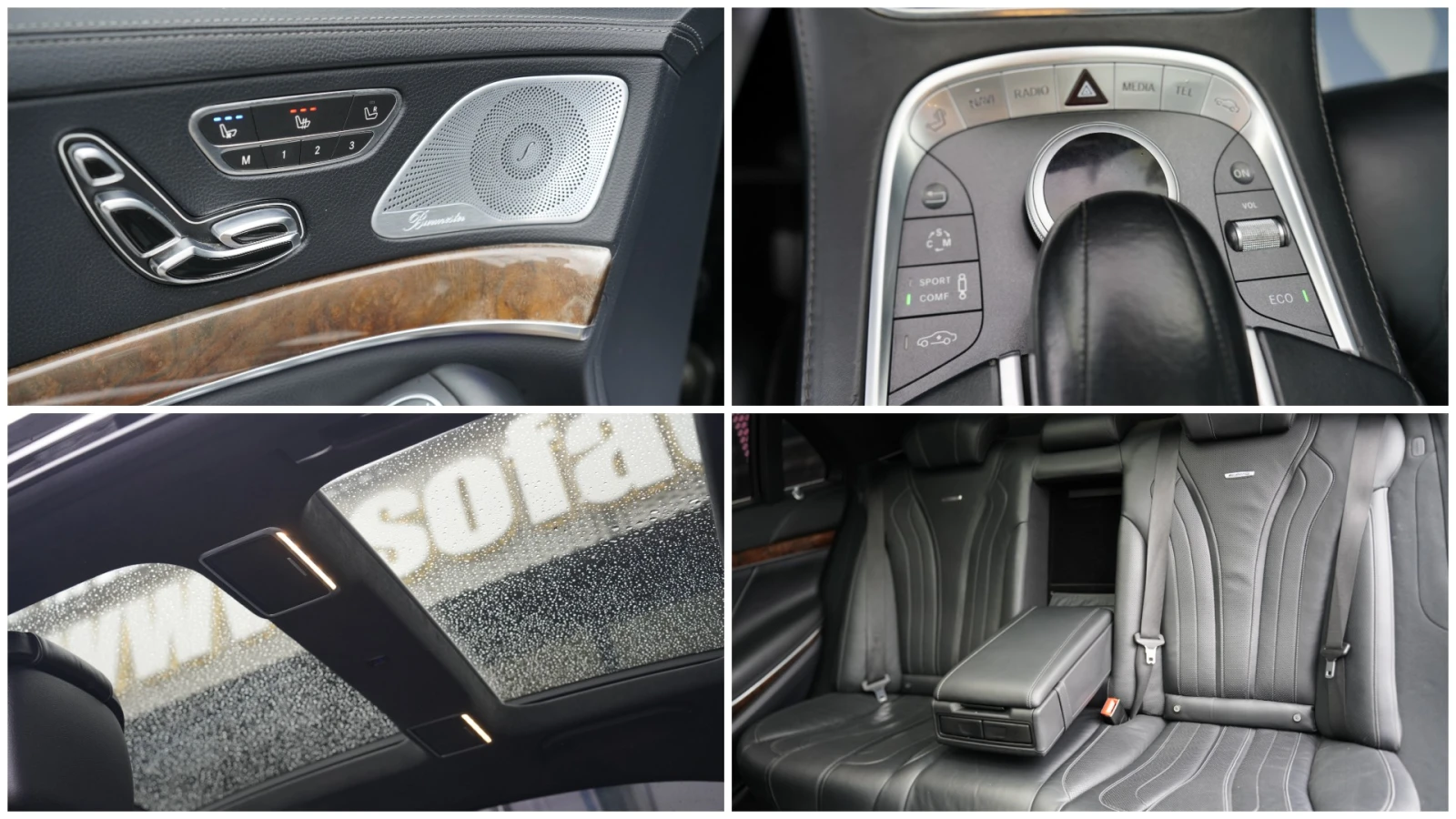 Mercedes-Benz S 63 AMG Long 4Matic, снимка 12 - Автомобили и джипове - 53731548