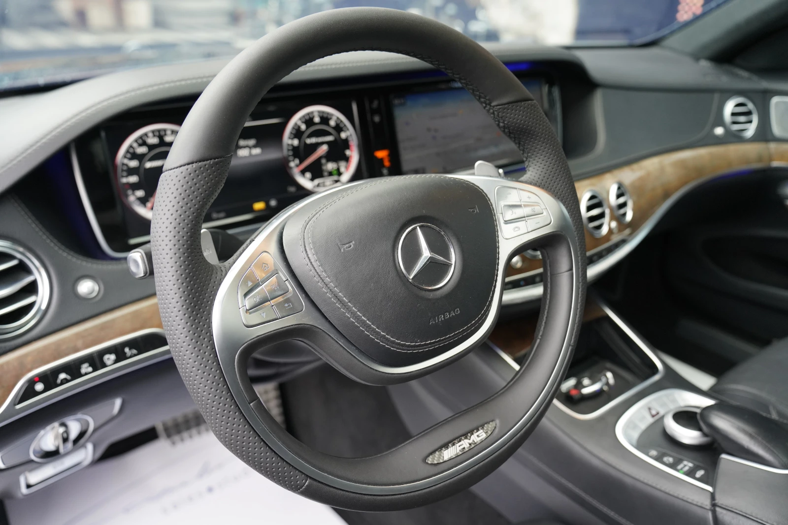 Mercedes-Benz S 63 AMG Long 4Matic, снимка 10 - Автомобили и джипове - 53731548