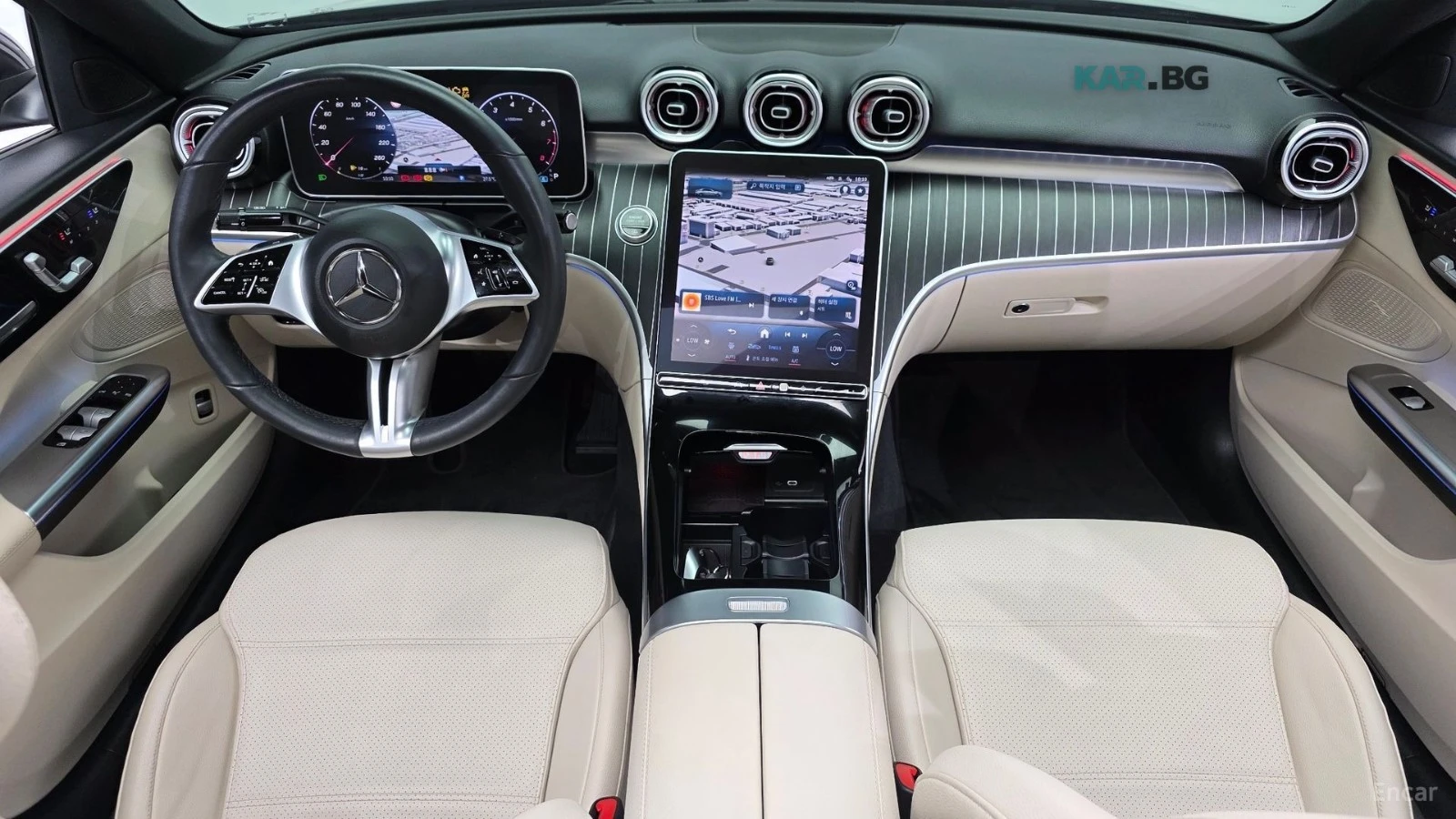 Mercedes-Benz C 200 4MATIC* ПОДГРЕВ* ОБДУХВАНЕ* ДИСТРОНИК* SUNROOF* , снимка 5 - Автомобили и джипове - 55318087