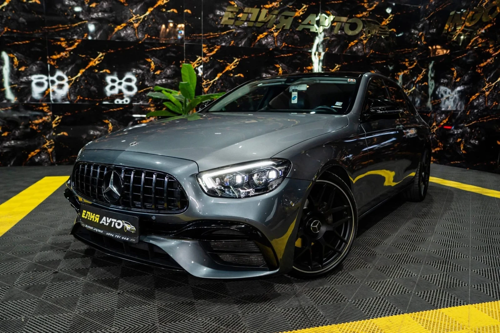 Mercedes-Benz E 220 D FULL AMG LINE LED NAVI BURM ������ 100% | Mobile.bg � ����������� 4