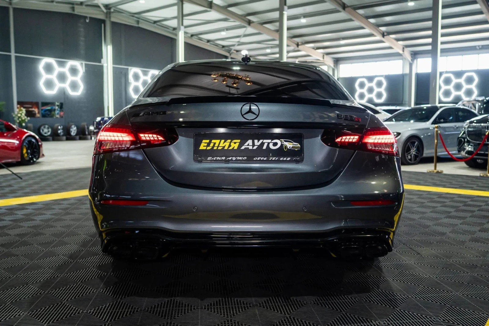 Mercedes-Benz E 220 D FULL AMG LINE LED NAVI BURM ������ 100% | Mobile.bg � ����������� 8