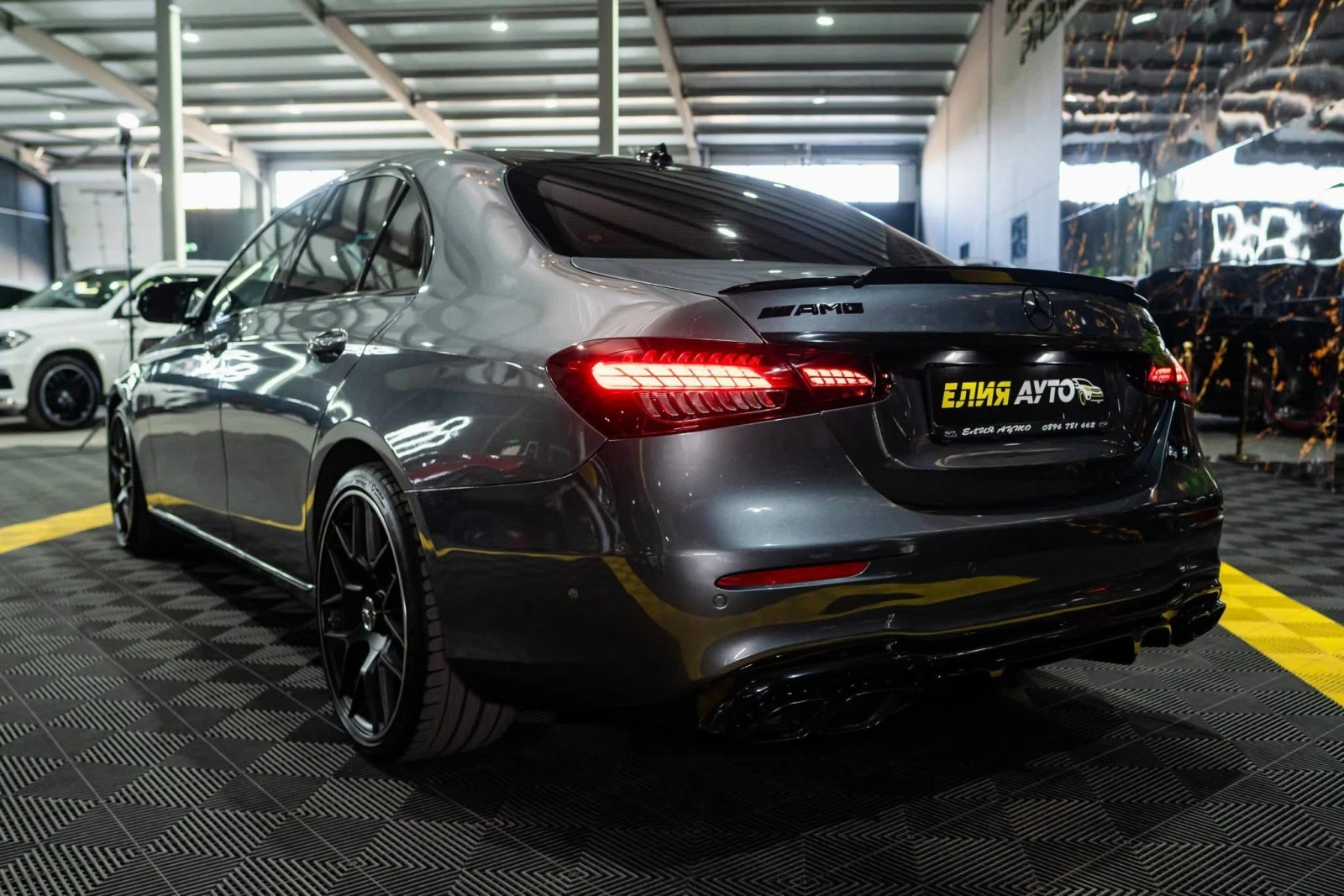 Mercedes-Benz E 220 D FULL AMG LINE LED NAVI BURM ������ 100% | Mobile.bg � ����������� 6