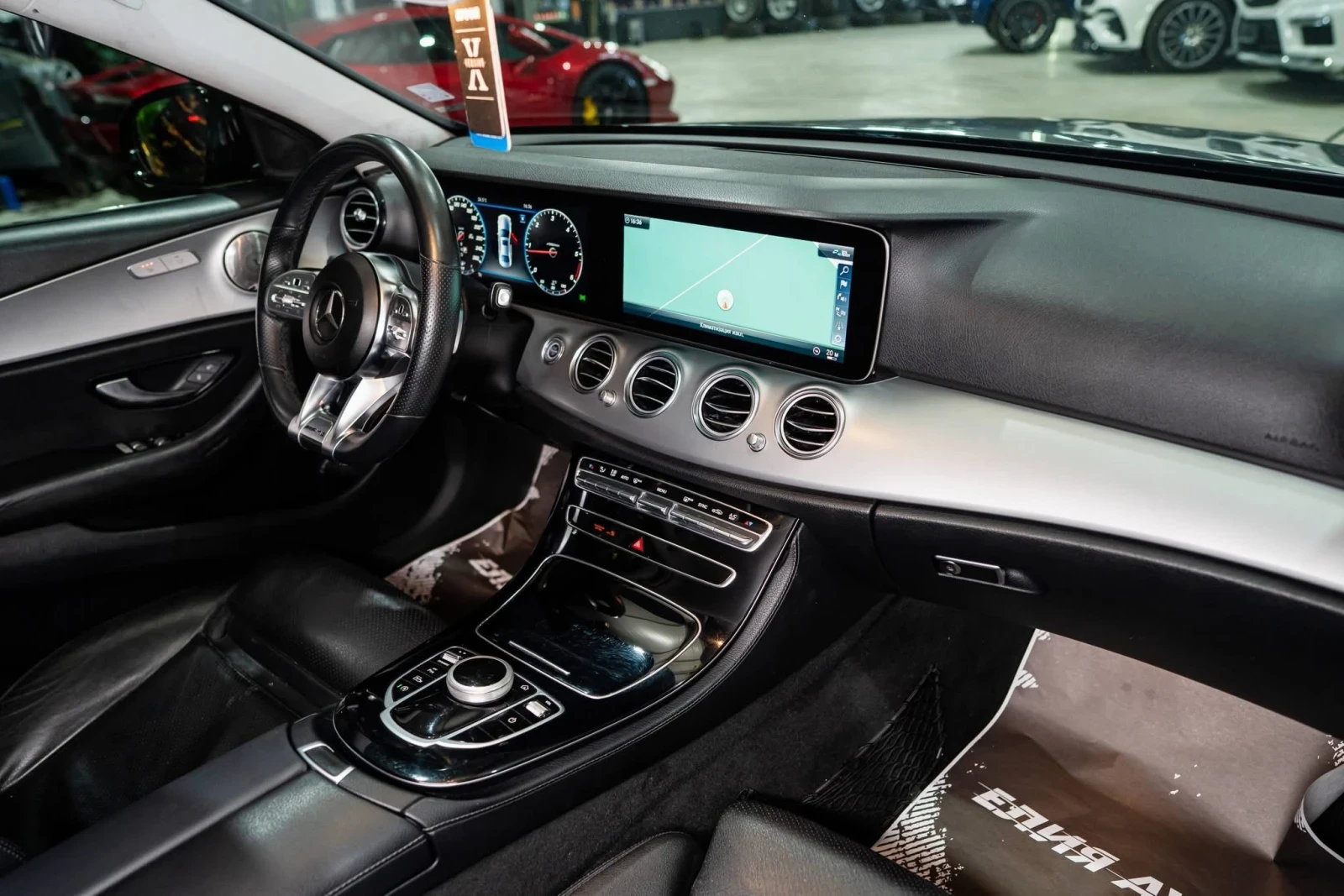 Mercedes-Benz E 220 D FULL AMG LINE LED NAVI BURM ������ 100% | Mobile.bg � ����������� 14