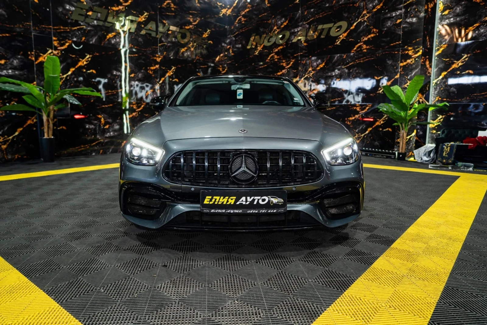 Mercedes-Benz E 220 D FULL AMG LINE LED NAVI BURM ������ 100% | Mobile.bg � ����������� 3