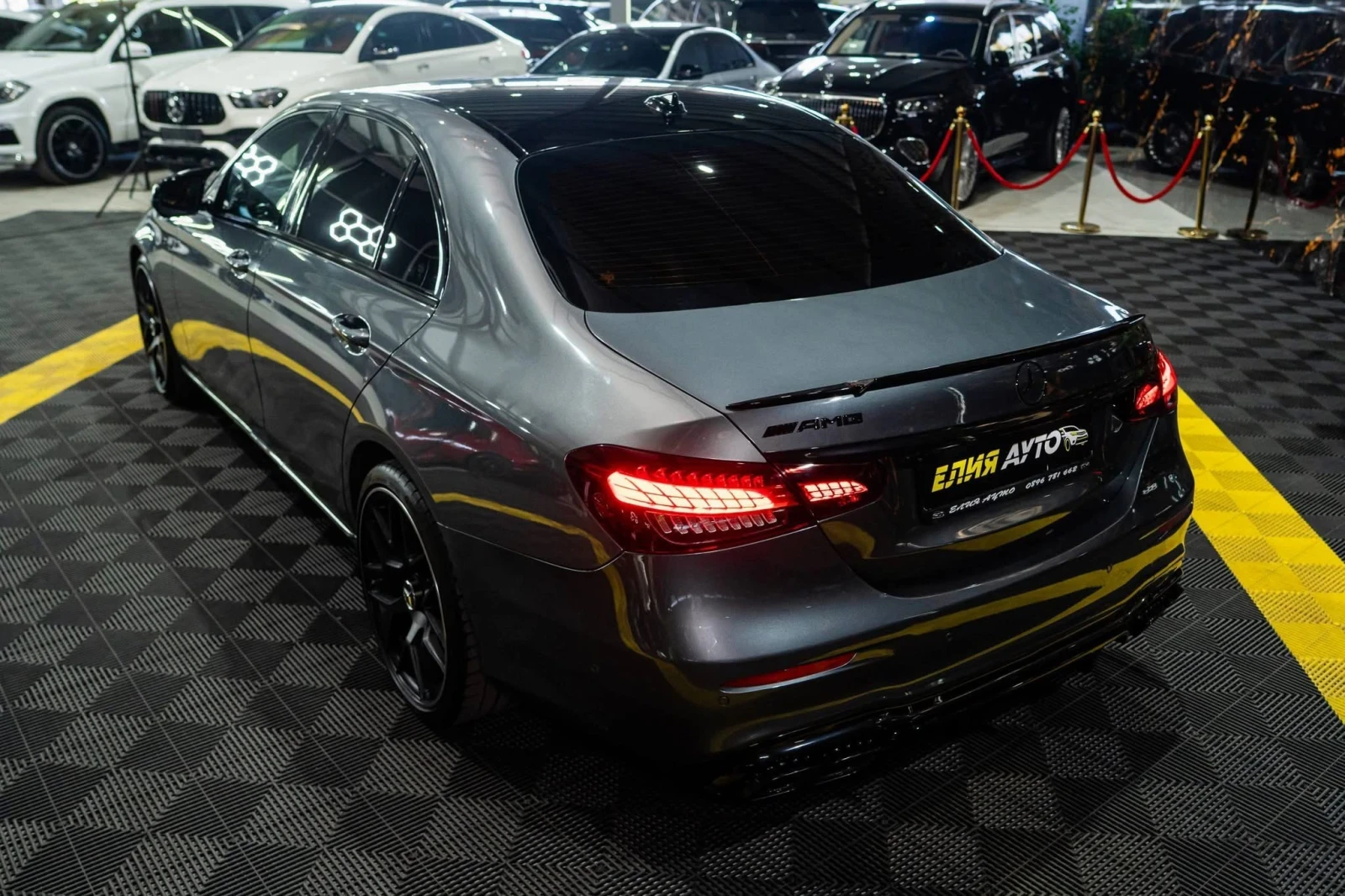 Mercedes-Benz E 220 D FULL AMG LINE LED NAVI BURM ������ 100% | Mobile.bg � ����������� 7