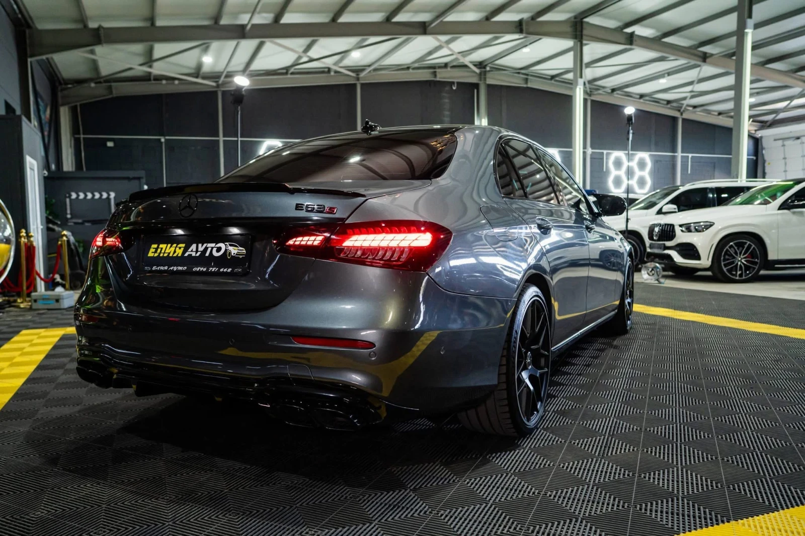 Mercedes-Benz E 220 D FULL AMG LINE LED NAVI BURM ������ 100% | Mobile.bg � ����������� 9