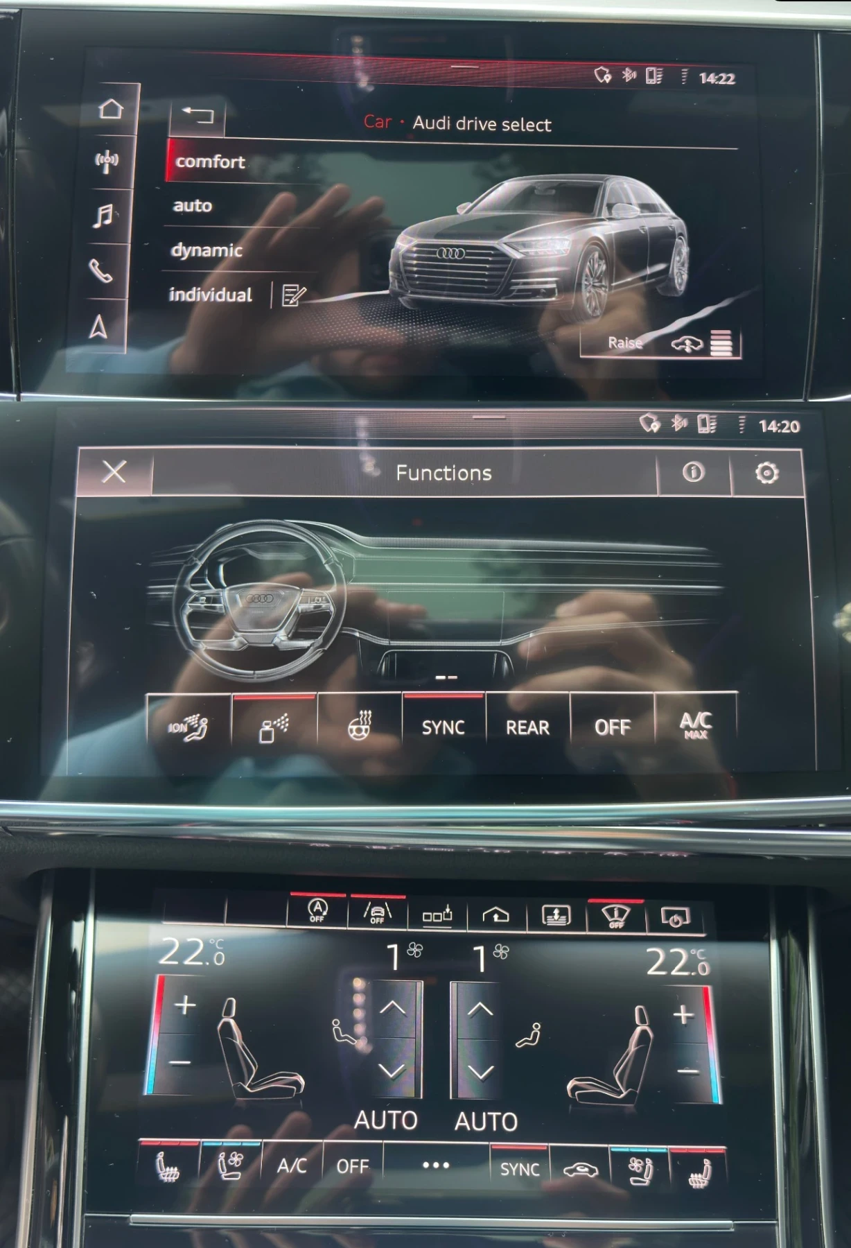 Audi A8 55TFSI* LONG* S LINE* B&O 3D* PANORAMA* , снимка 16 - Автомобили и джипове - 56691443