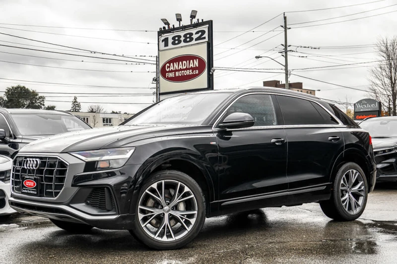 Audi Q8 S-line* PANO* BOSE* DISTRONIC* OБДУХ* 360* AMBIENT