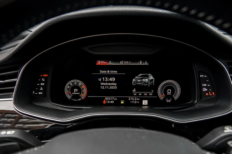 Audi Q8 S-line* PANO* BOSE* DISTRONIC* OБДУХ* 360* AMBIENT, снимка 10 - Автомобили и джипове - 53597302