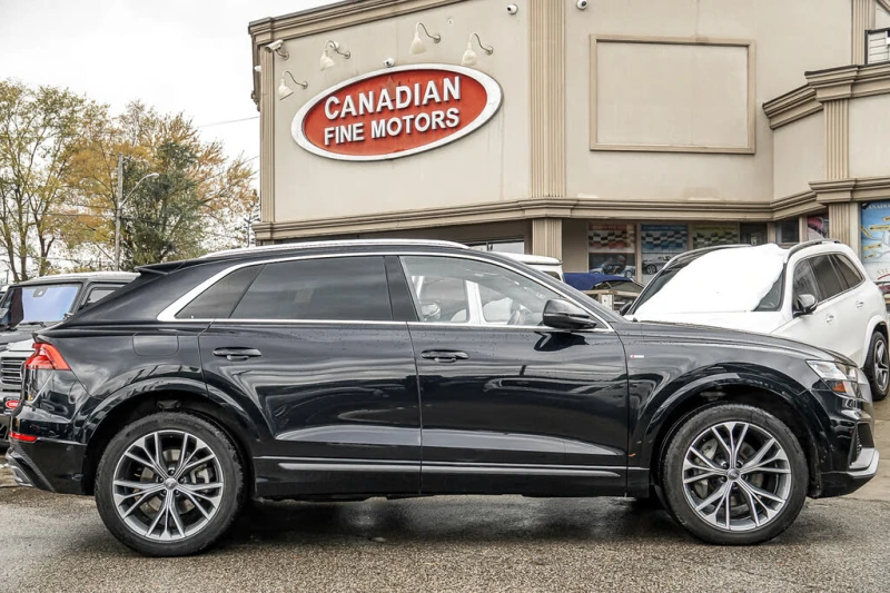 Audi Q8 S-line* PANO* BOSE* DISTRONIC* OБДУХ* 360* AMBIENT, снимка 4 - Автомобили и джипове - 53597302