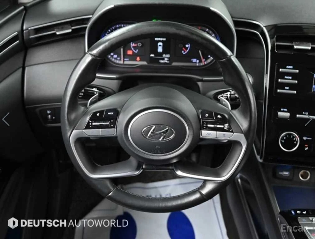 Hyundai Tucson 1.6T Premium 4x4* DISTRONIC* ПОДГРЕВ* ОБДУХВАНЕ* , снимка 9 - Автомобили и джипове - 55391539