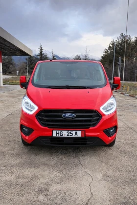 Ford Transit Custom 2.2 TDCi, 9 Места, Facelift, 2x Клима, EURO 6, LED, снимка 2