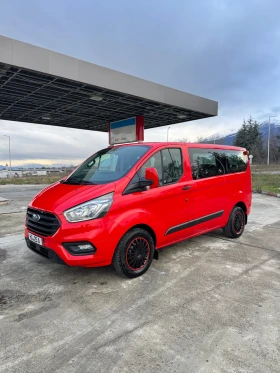 Ford Transit Custom 2.2 TDCi, 9 Места, Facelift, 2x Клима, EURO 6, LED - изображение 1