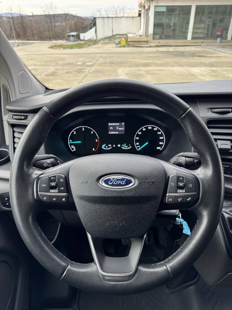 Ford Transit Custom 2.2 TDCi, 9 Места, Facelift, 2x Клима, EURO 6, LED, снимка 9 - Бусове и автобуси - 53090801