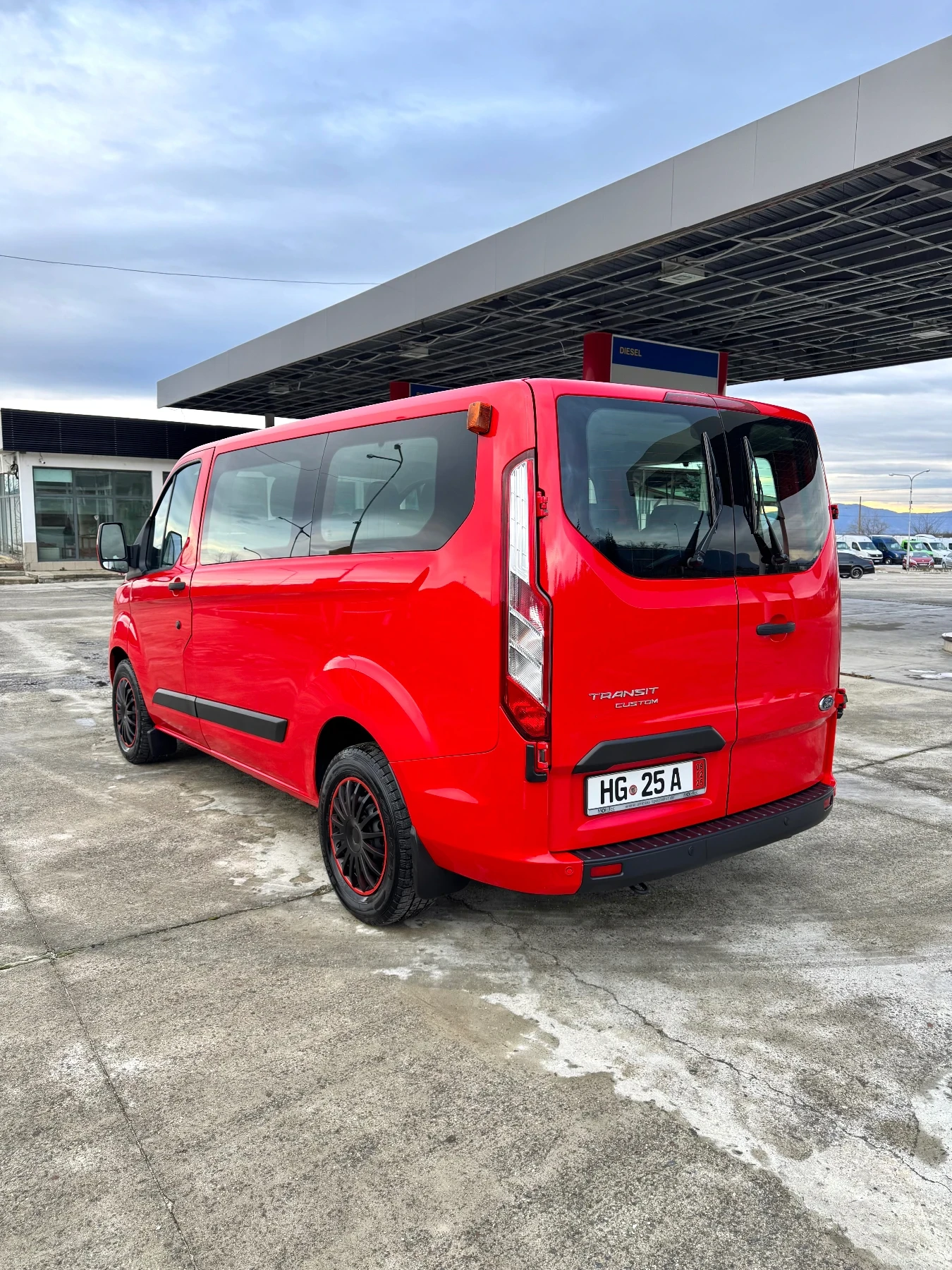 Ford Transit Custom 2.2 TDCi, 9 Места, Facelift, 2x Клима, EURO 6, LED - изображение 7