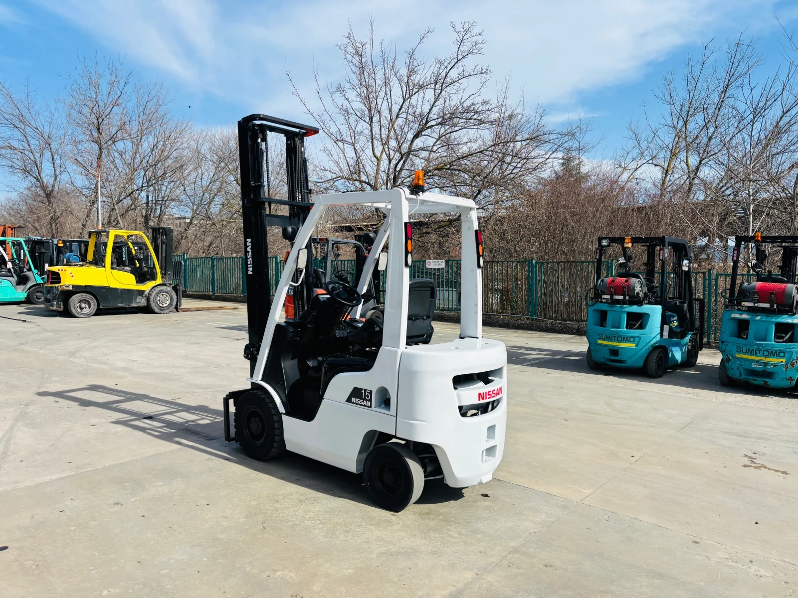 Мотокар Nissan Виличен изравнител, снимка 2 - Индустриална техника - 53803722