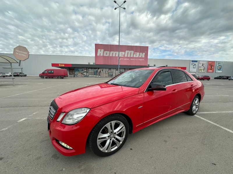 Mercedes-Benz E 350 4х4* БАРТЕР* Автоматик* Пружини , снимка 1 - Автомобили и джипове - 46680681