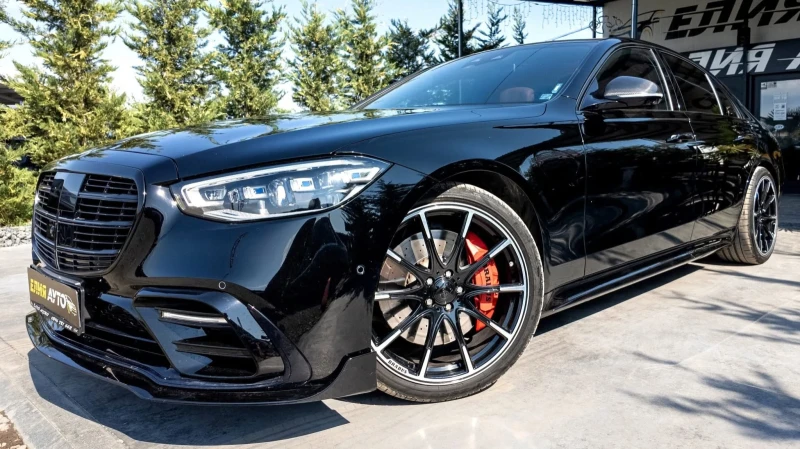 Mercedes-Benz S 400 D 4 MATIC FULL BRABUS PACK 26 ХИЛ. КМ. ЛИЗИНГ 100%, снимка 4 - Автомобили и джипове - 51400267