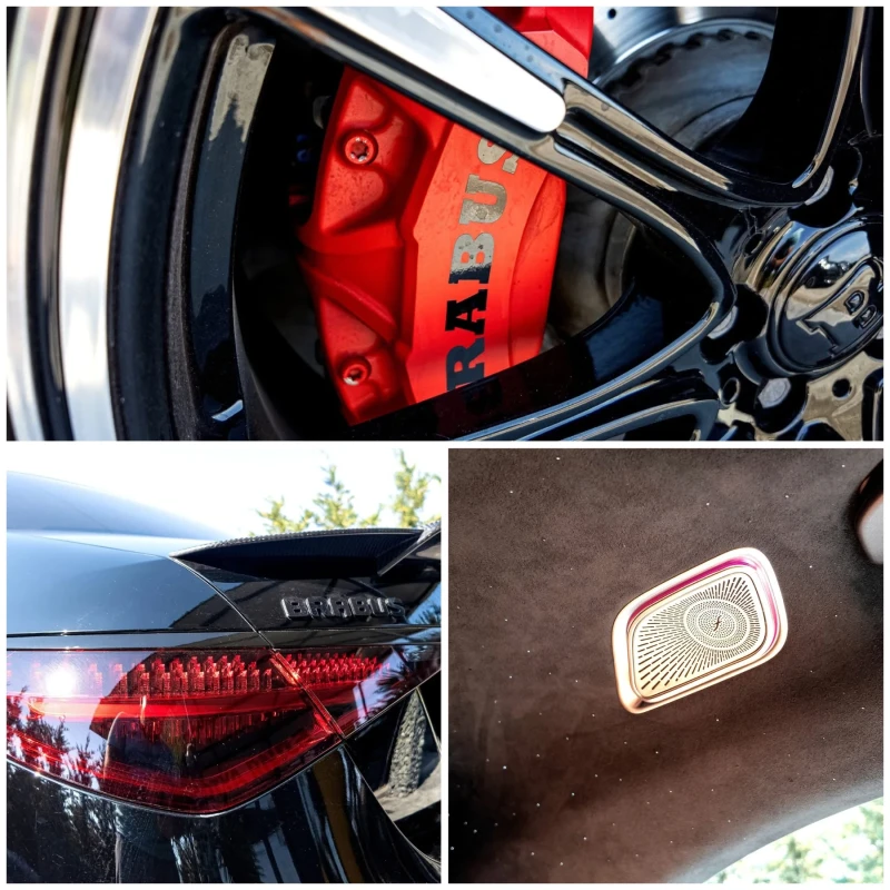 Mercedes-Benz S 400 D 4 MATIC FULL BRABUS PACK 26 ХИЛ. КМ. ЛИЗИНГ 100%, снимка 17 - Автомобили и джипове - 51400267