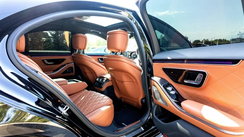 Mercedes-Benz S 400 D 4 MATIC FULL BRABUS PACK 26 ХИЛ. КМ. ЛИЗИНГ 100%, снимка 15 - Автомобили и джипове - 51400267