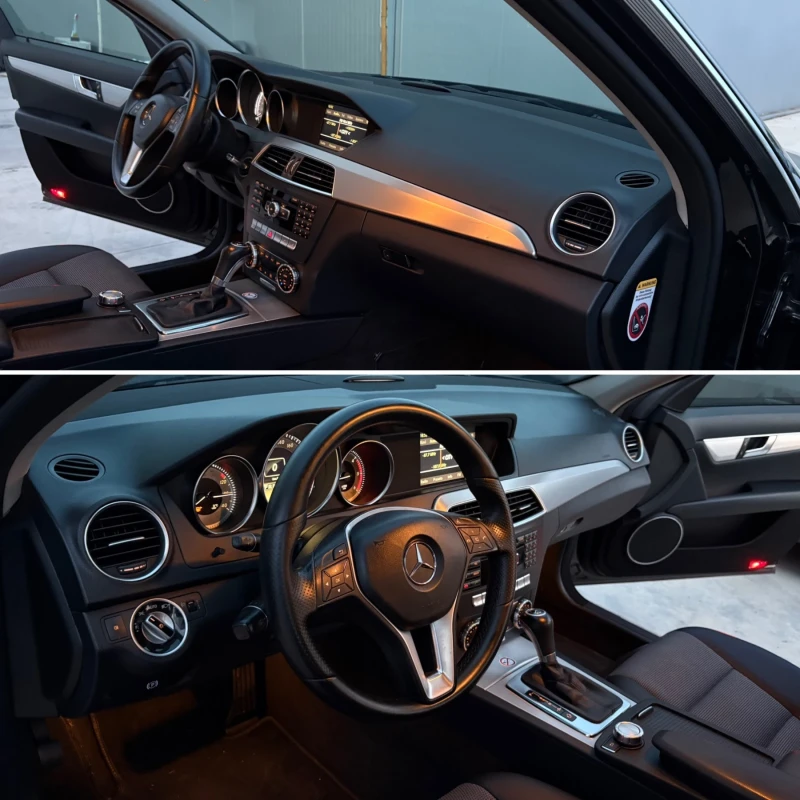 Mercedes-Benz C 220 2.2 CDI* Facelift* Automatic* Avangard* Navi* Кожа, снимка 9 - Автомобили и джипове - 51672829