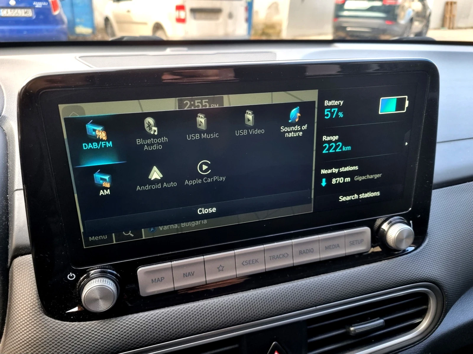 Hyundai Kona 64kw / SOH 100% / Термопомпа, снимка 8 - Автомобили и джипове - 53758019