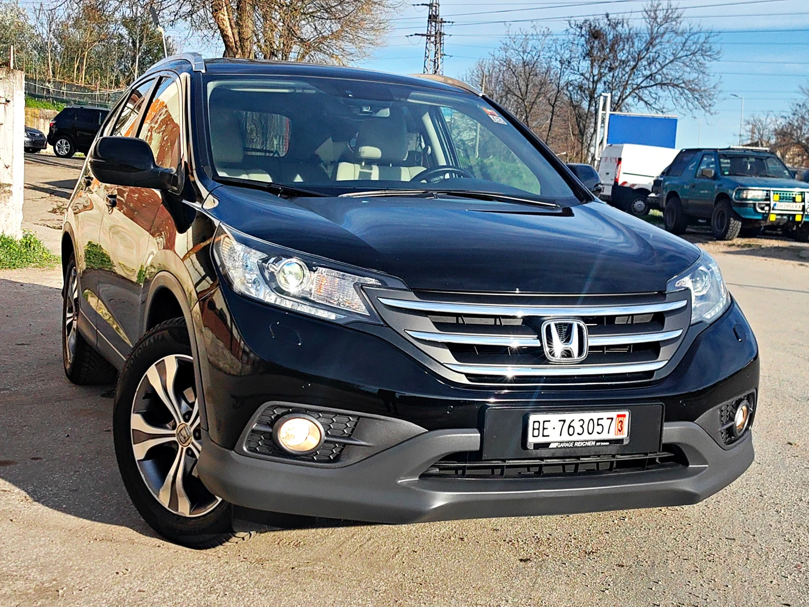 Honda Cr-v  4WD! КОЖЕН САЛОН!СТЪКЛЕН ТАВАН !ТОП СЪСТОЯНИЕ, снимка 7 - Автомобили и джипове - 54115647