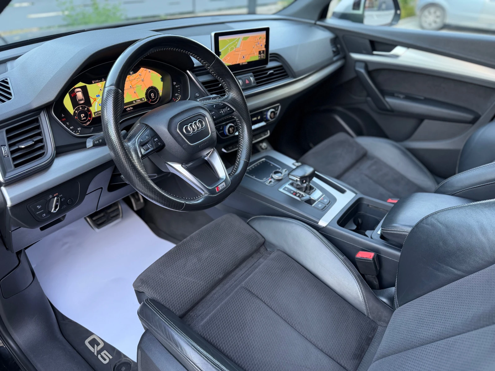 Audi Q5 2.0TDI FACE 3ХS-LINE AIR SUSPENSION QUATTRO ULTRA, снимка 10 - Автомобили и джипове - 54482701