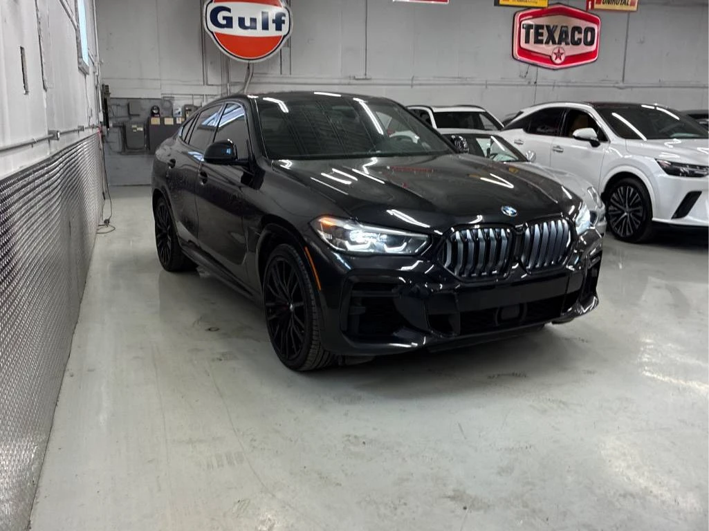 BMW X6 xDrive40i * ДИСТРОНИК * HEAD-UP * ОБДУХВАНЕ , снимка 3 - Автомобили и джипове - 55186461